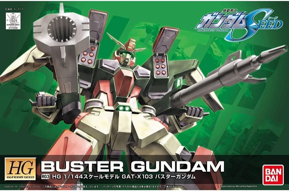 HG バスターガンダム 1/144スケール