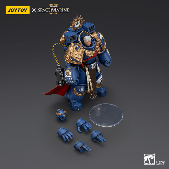 ウルトラマリーン チャプターマスター マルネウス・カルガー（MKXグラヴィスアーマー & ガントレット・オブ・ウルトラマー装備） 1/18スケール