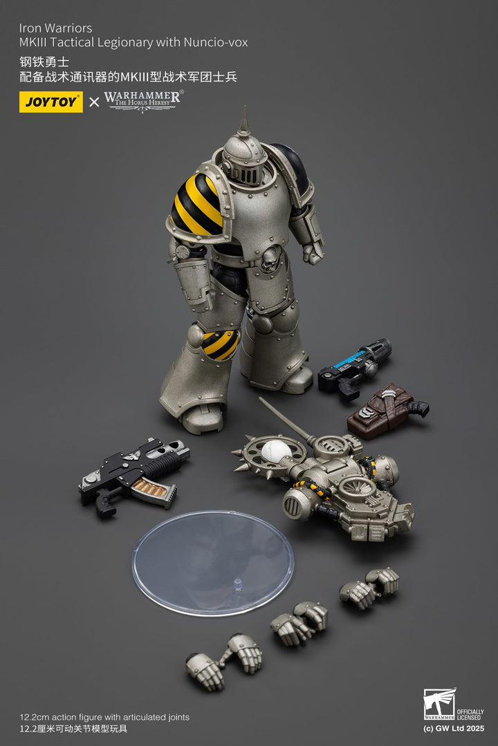 アイアン・ウォリアーズ MKIII タクティカル・レギオネア（通信装置ヌンシオ・ボックス装備） 1/18スケール