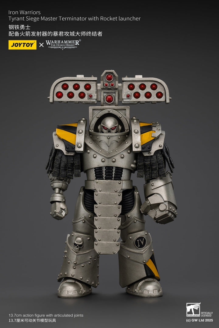 【決算セール対象！】 アイアン・ウォリアーズ タイラント・シージ・マスター・ターミネーター（ロケットランチャー装備） 1/18スケール