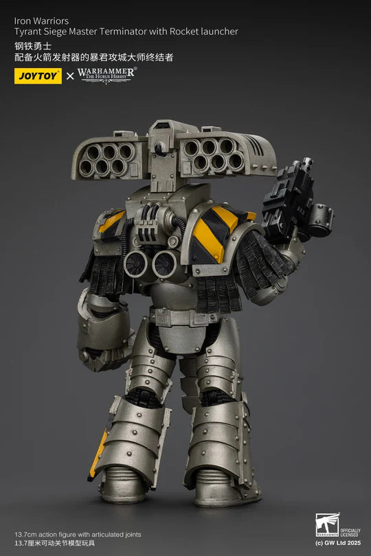 【決算セール対象！】 アイアン・ウォリアーズ タイラント・シージ・マスター・ターミネーター（ロケットランチャー装備） 1/18スケール