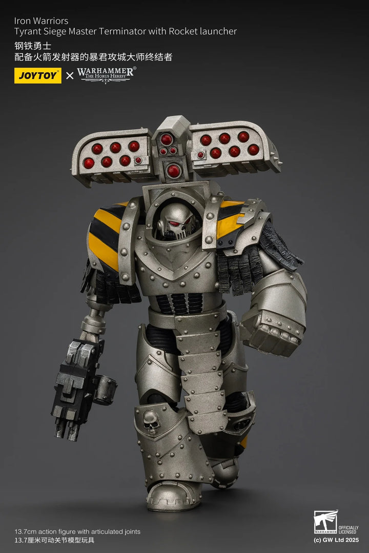 【決算セール対象！】 アイアン・ウォリアーズ タイラント・シージ・マスター・ターミネーター（ロケットランチャー装備） 1/18スケール