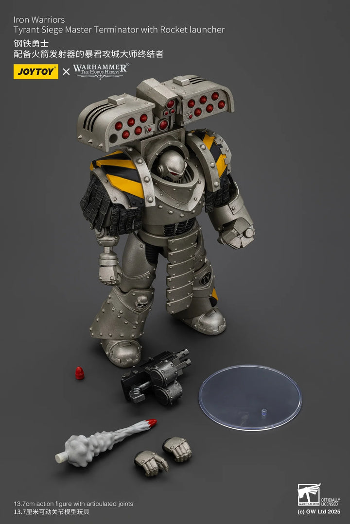 【決算セール対象！】 アイアン・ウォリアーズ タイラント・シージ・マスター・ターミネーター（ロケットランチャー装備） 1/18スケール