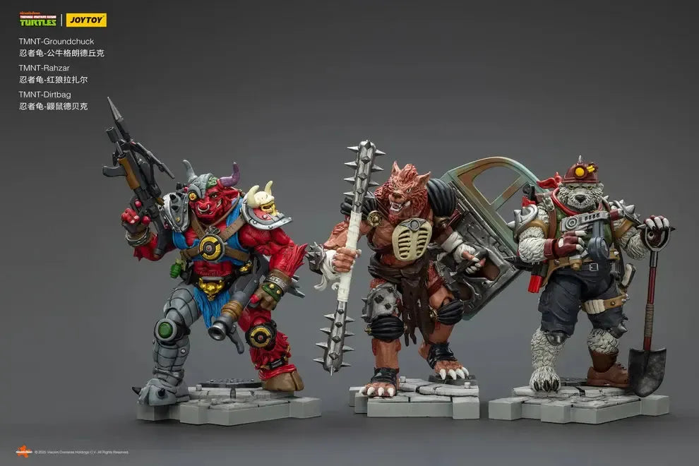 TMNT グラウンドチャック 1/18スケール