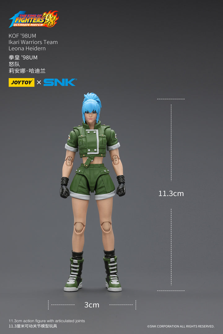 ザ・キング・オブ・ファイターズ '98 怒チーム レオナ・ハイデルン 1/18スケール