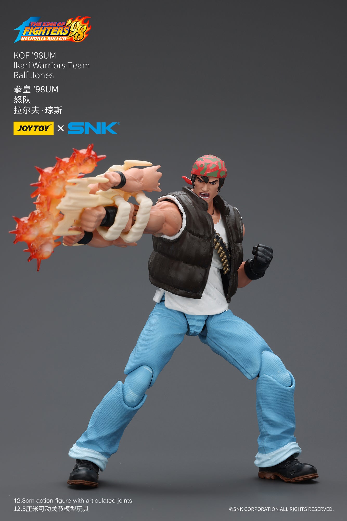 DarkSteel Toys ザ・キング・オブ・ファイターズ ラルフ・ジョーンズ Amazon | DarkSteel Toys × ZenPunk 1/6 ラルフ ジョーンズ ザ