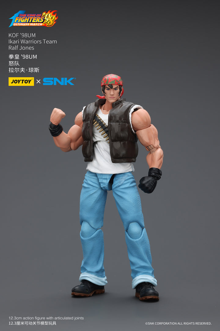 ザ・キング・オブ・ファイターズ '98 怒チーム ラルフ・ジョーンズ 1/18スケール