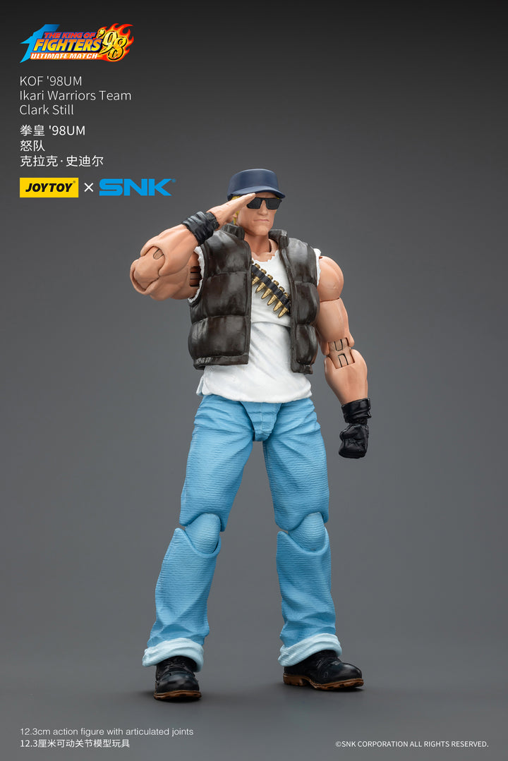 ザ・キング・オブ・ファイターズ '98 怒チーム クラーク・スティル 1/18スケール