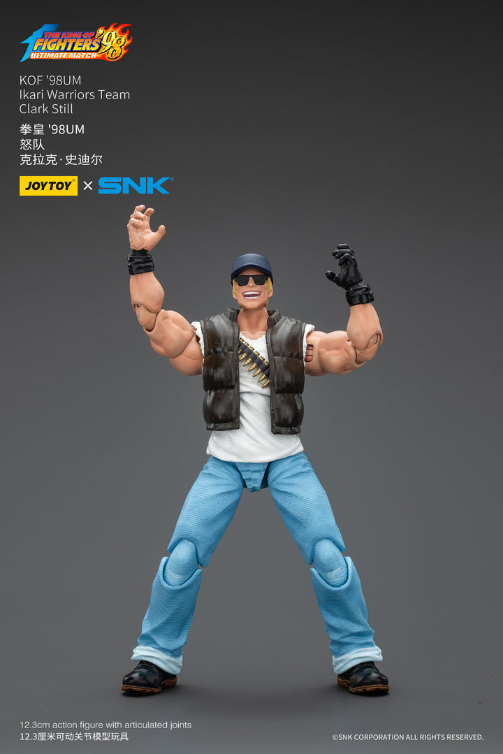 ザ・キング・オブ・ファイターズ '98 怒チーム クラーク・スティル 1/18スケール