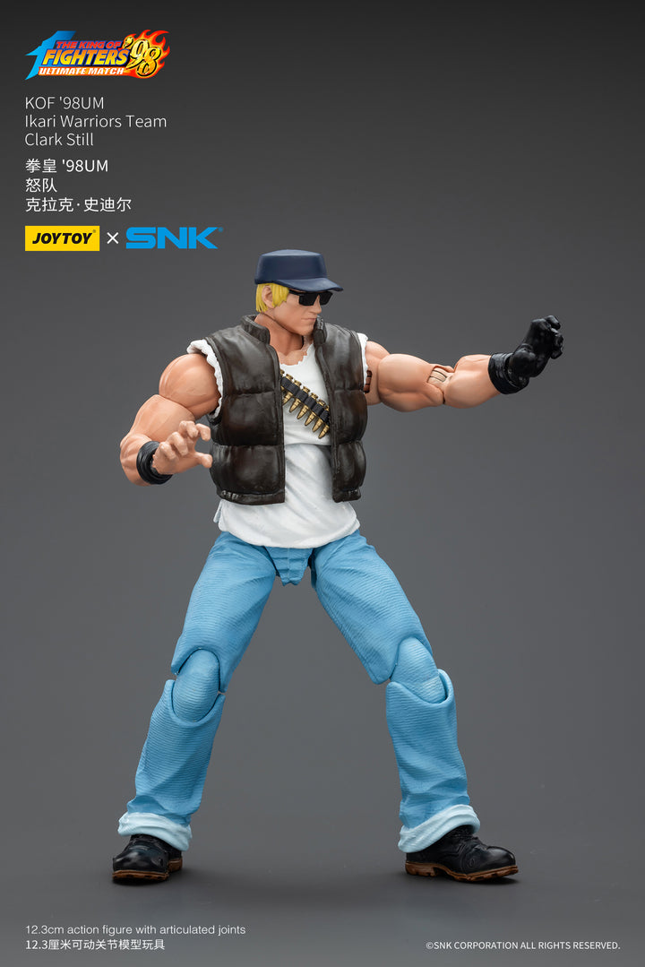 ザ・キング・オブ・ファイターズ '98 怒チーム クラーク・スティル 1/18スケール