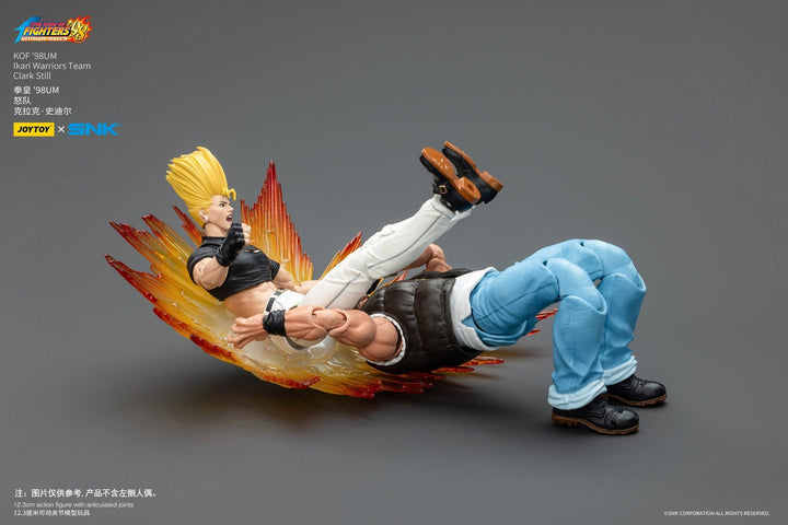 ザ・キング・オブ・ファイターズ '98 怒チーム クラーク・スティル 1/18スケール