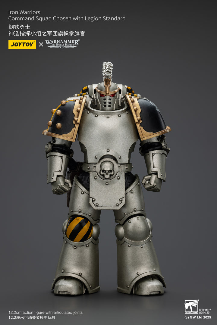 アイアン・ウォリアーズ コマンド・スクワッド（選抜兵）＆ レギオン・スタンダード 1/18スケール