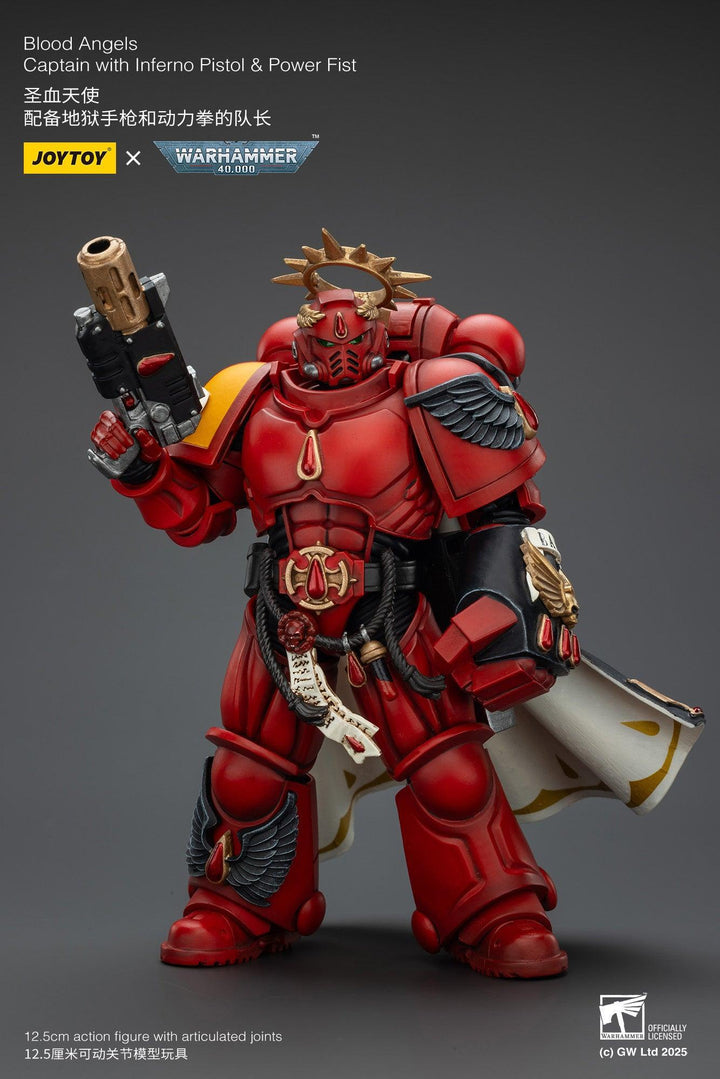 ブラッドエンジェル キャプテン（インフェルノ・ピストル＆パワー・フィスト装備） 1/18スケール