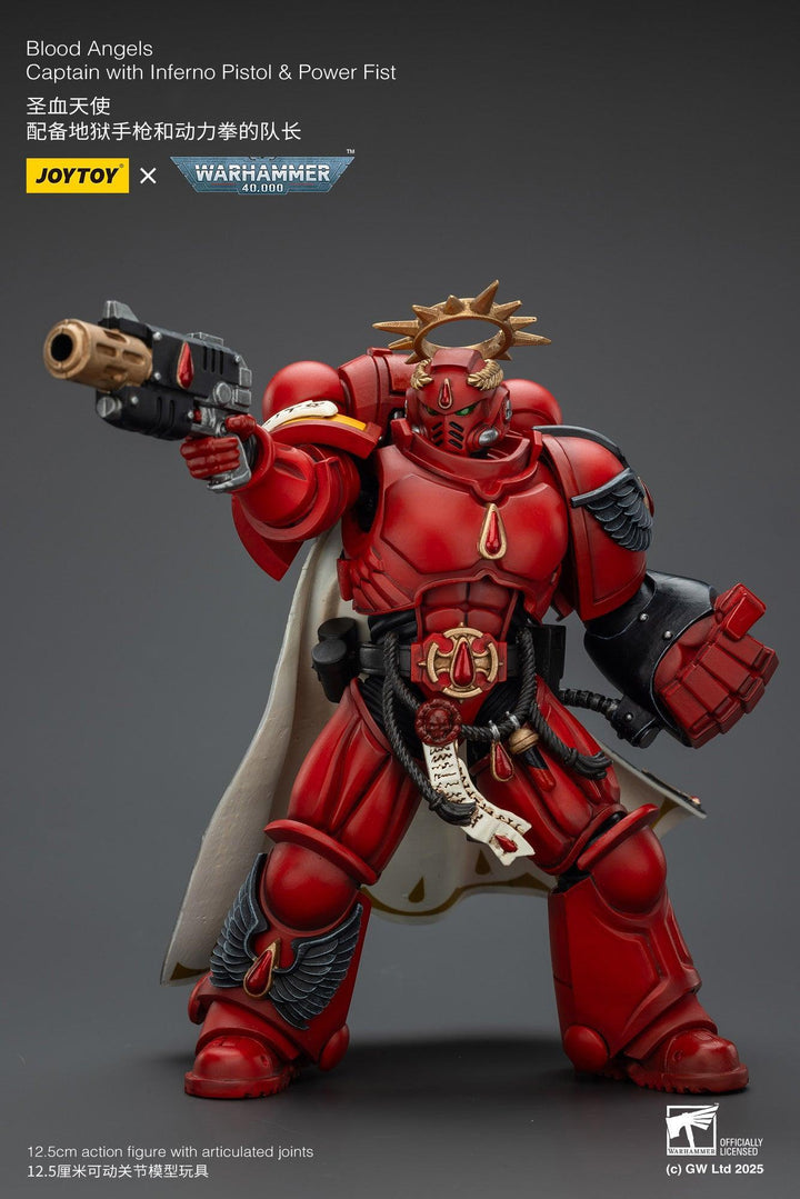 ブラッドエンジェル キャプテン（インフェルノ・ピストル＆パワー・フィスト装備） 1/18スケール