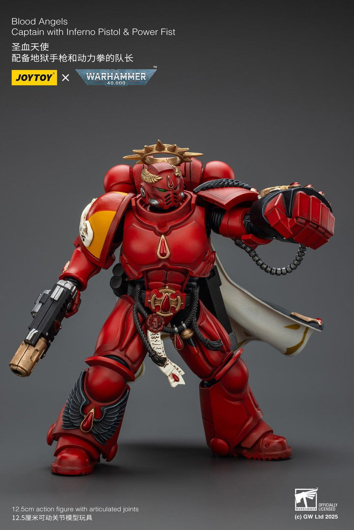 ブラッドエンジェル キャプテン（インフェルノ・ピストル＆パワー・フィスト装備） 1/18スケール