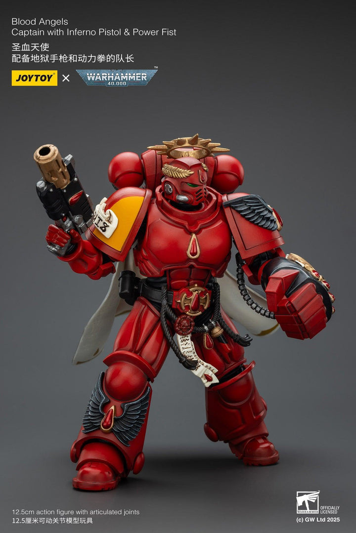 ブラッドエンジェル キャプテン（インフェルノ・ピストル＆パワー・フィスト装備） 1/18スケール