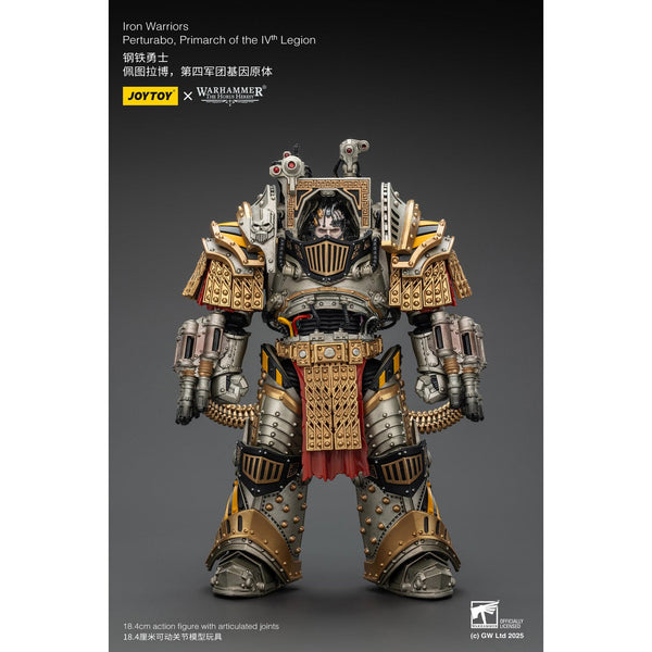 アイオス軍団 アイアン・ウォリアー 第IV軍団総主長 ペルタラボ 1/18スケール