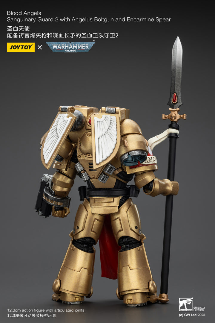 ブラッド・エンジェル サングイナリー・ガード2（エンジェルス・ボルトガン＆エンカーマイン・スピア装備） 1/18スケール