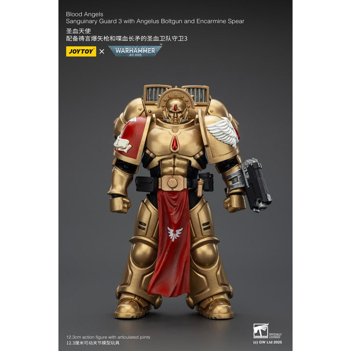 ブラッド・エンジェル サングイナリー・ガード3（エンジェルス・ボルトガン＆エンカーマイン・スピア装備） 1/18スケール