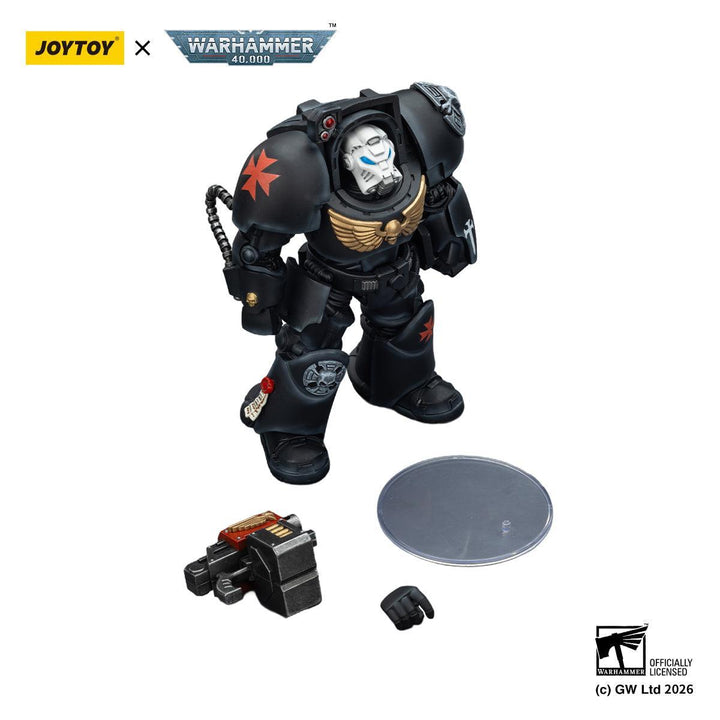 ブラックテンプラー ターミネーター2（パワーフィスト＆ストームボルター装備） 1/18スケール