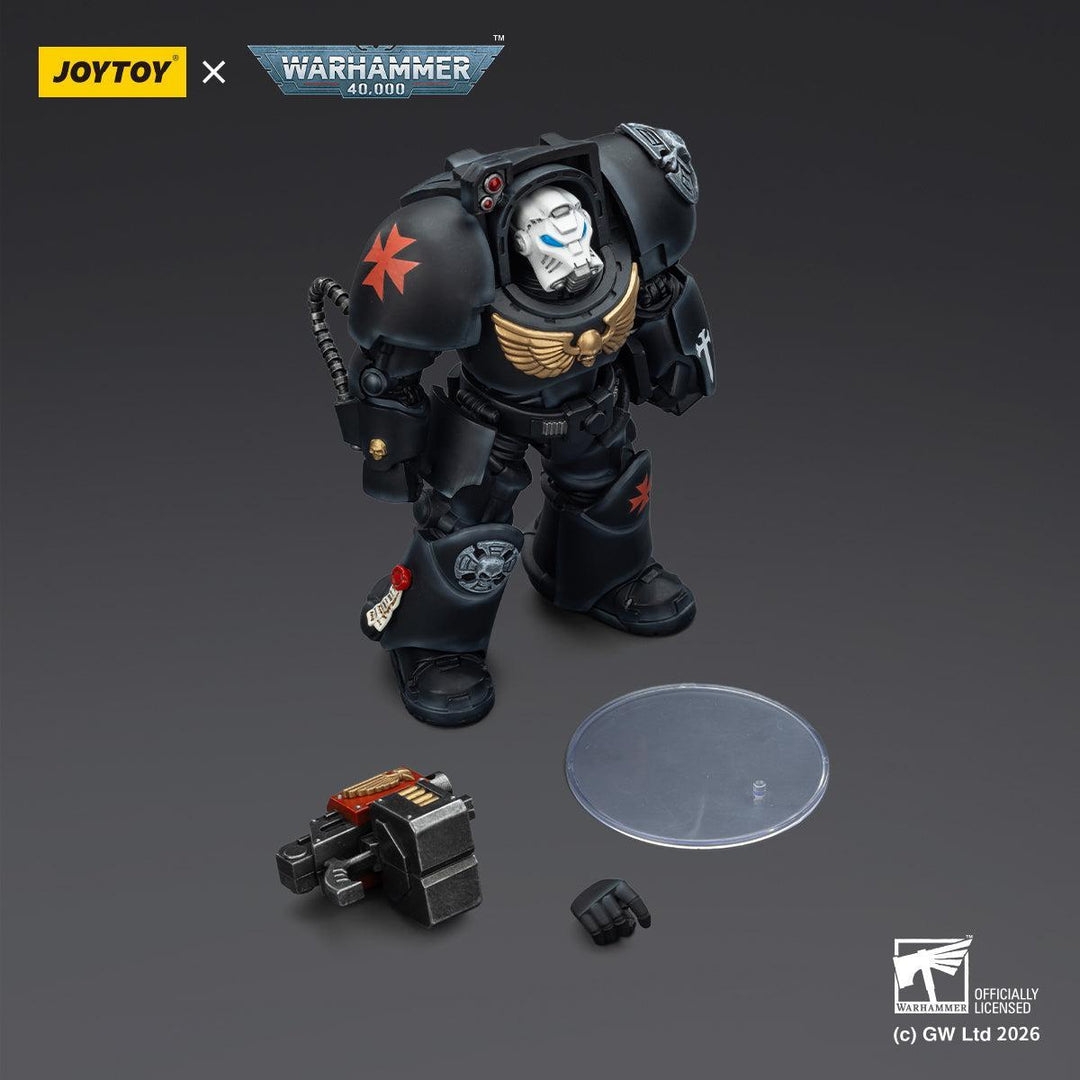ブラックテンプラー ターミネーター2（パワーフィスト＆ストームボルター装備） 1/18スケール