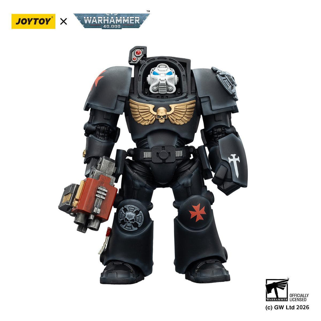 ブラックテンプラー ターミネーター2（パワーフィスト＆ストームボルター装備） 1/18スケール