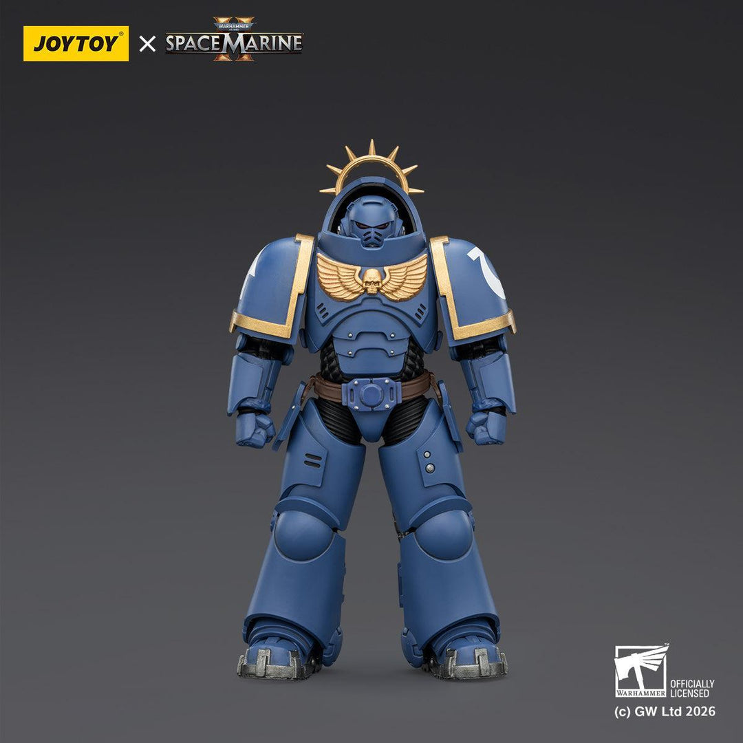 ゲームエディション ウルトラマリーン ヘビーインターセッサー（ヘビーボルトライフル＆ボルターピストル装備） 1/18スケール