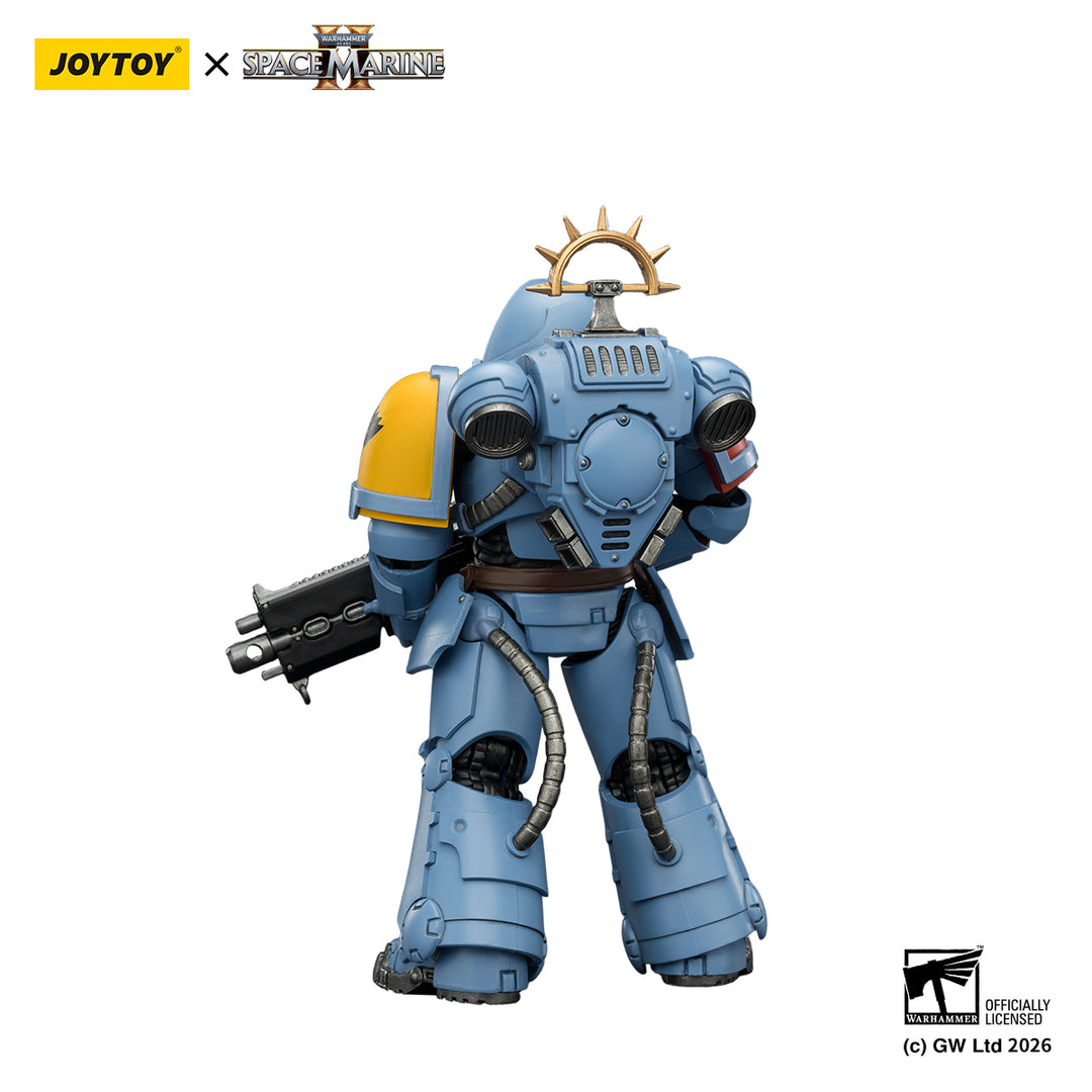 ゲームエディション スペースウルフ ヘビーインターセッサー（ヘビーボルトライフル＆ボルターピストル装備） 1/18スケール