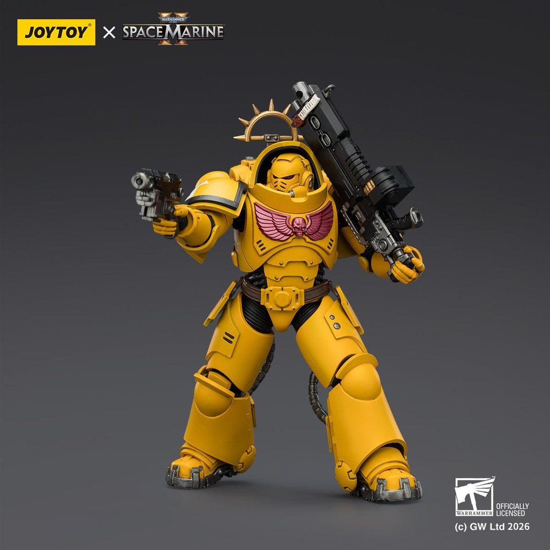 ゲームエディション インペリアルフィスト ヘビーインターセッサー（ヘビーボルトライフル＆ボルターピストル装備） 1/18スケール