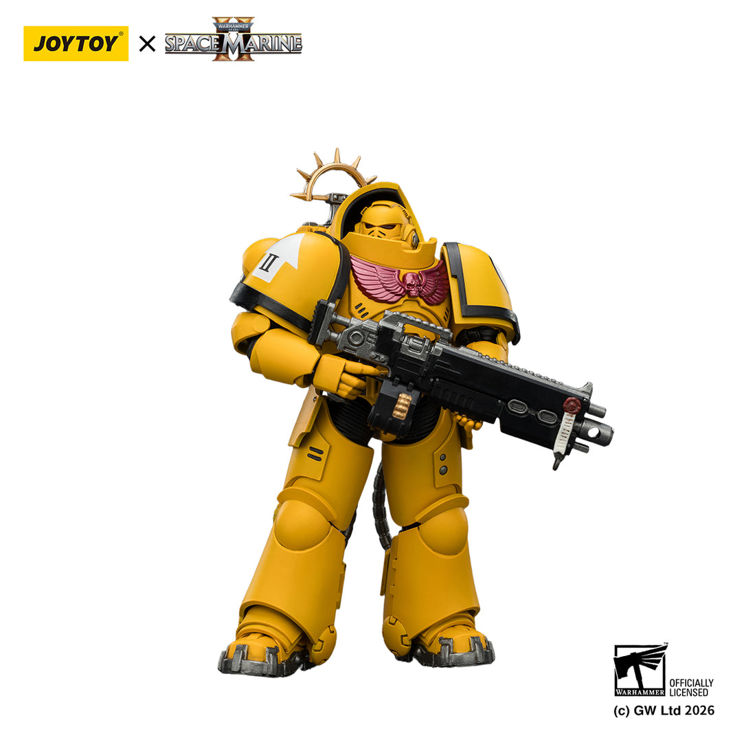 ゲームエディション インペリアルフィスト ヘビーインターセッサー（ヘビーボルトライフル＆ボルターピストル装備） 1/18スケール