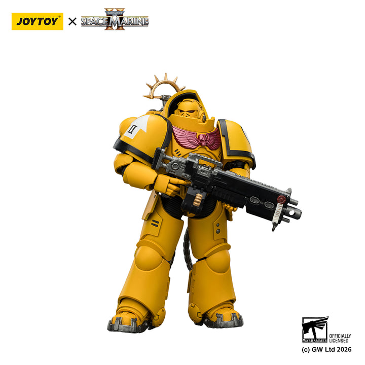 ゲームエディション インペリアルフィスト ヘビーインターセッサー（ヘビーボルトライフル＆ボルターピストル装備） 1/18スケール