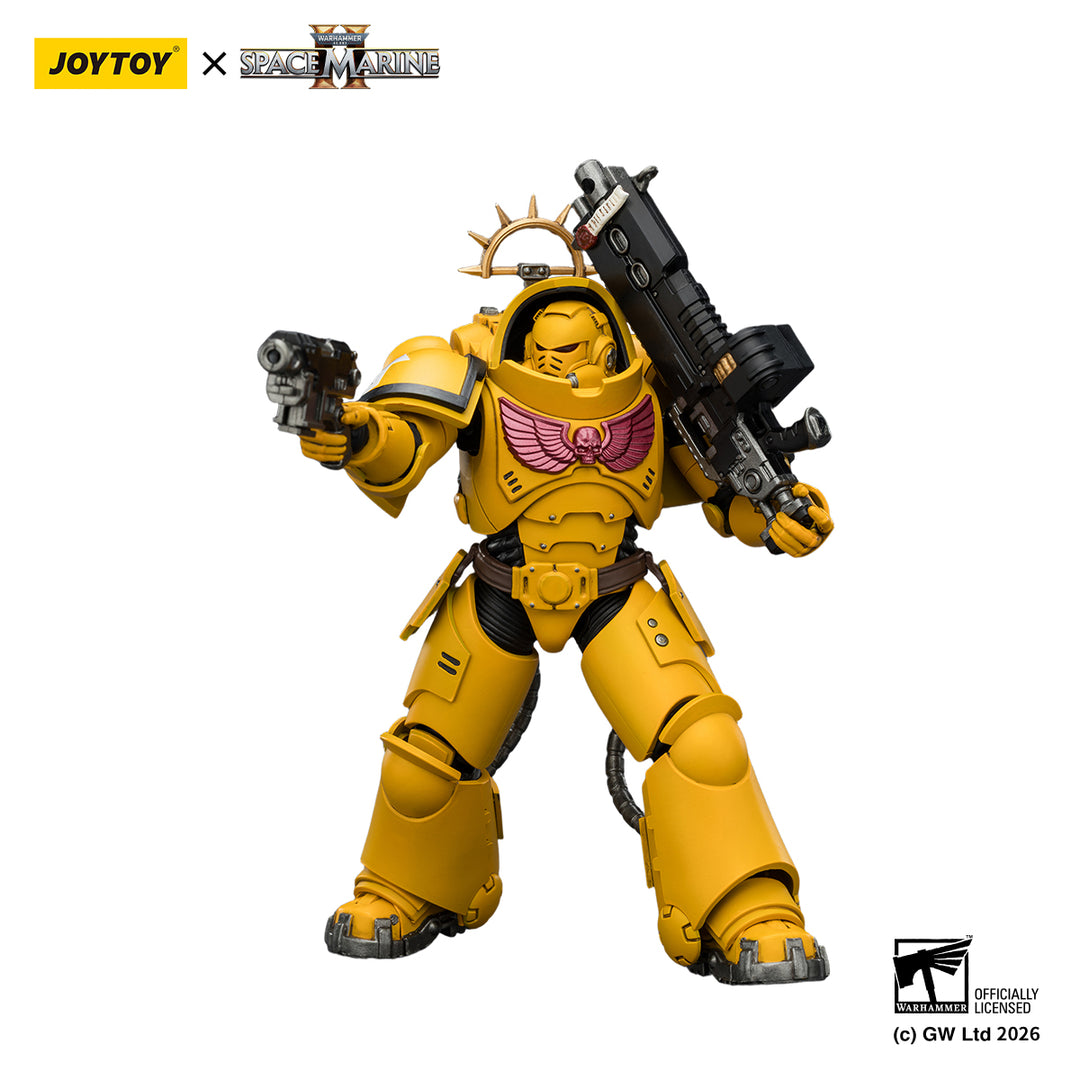 ゲームエディション インペリアルフィスト ヘビーインターセッサー（ヘビーボルトライフル＆ボルターピストル装備） 1/18スケール