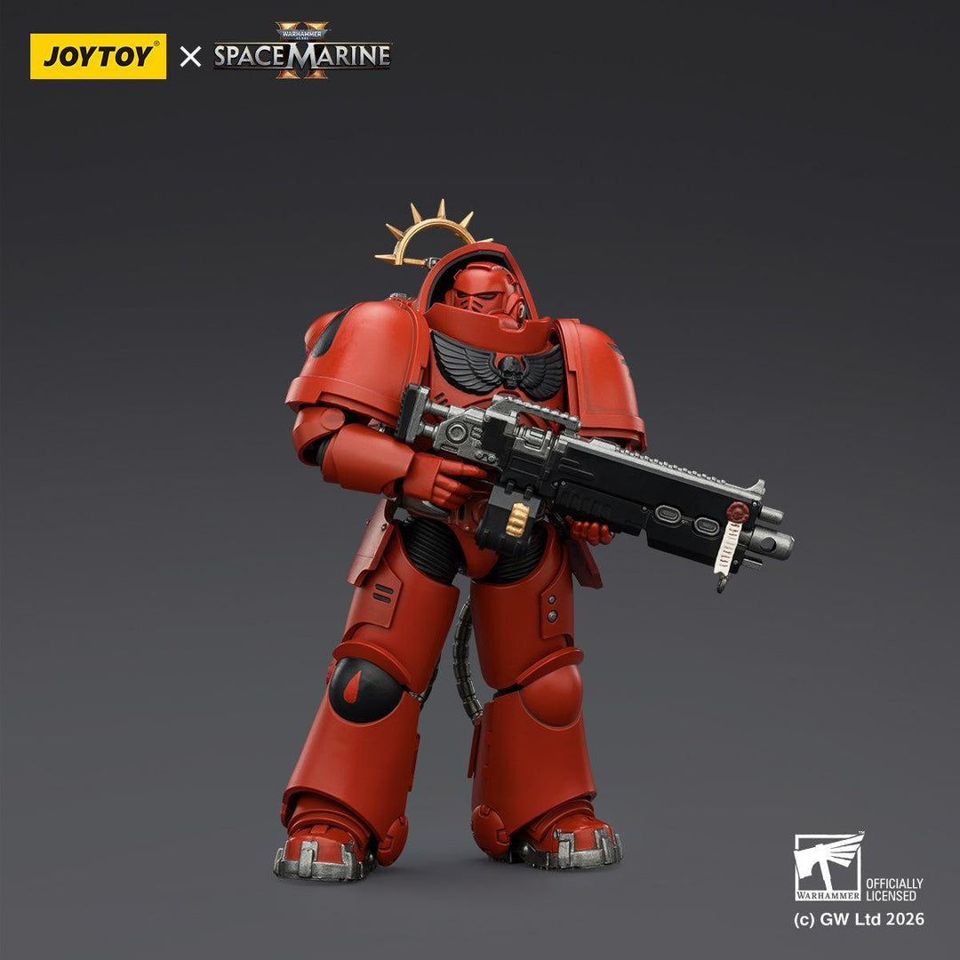ゲームエディション ブラッドエンジェル ヘビーインターセッサー（ヘビーボルトライフル＆ボルターピストル装備） 1/18スケール