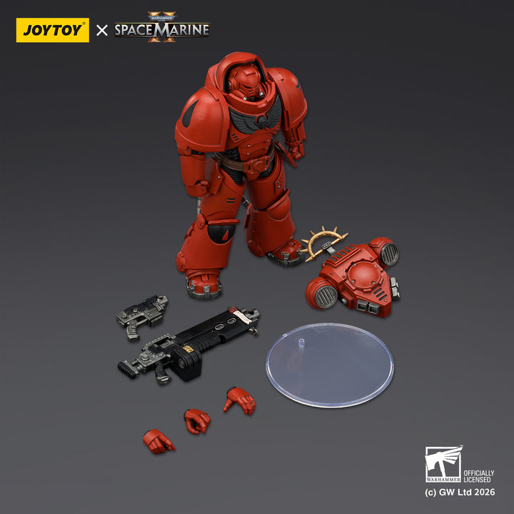 ゲームエディション ブラッドエンジェル ヘビーインターセッサー（ヘビーボルトライフル＆ボルターピストル装備） 1/18スケール