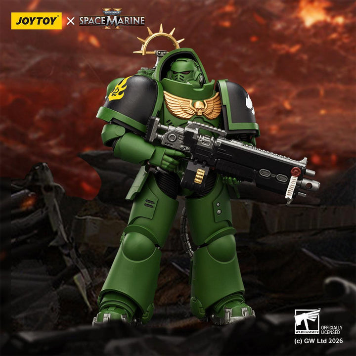 ゲームエディション サラマンダー ヘビーインターセッサー（ヘビーボルトライフル＆ボルターピストル装備） 1/18スケール