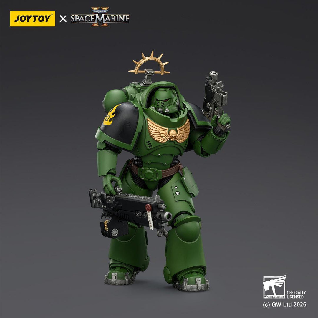 ゲームエディション サラマンダー ヘビーインターセッサー（ヘビーボルトライフル＆ボルターピストル装備） 1/18スケール
