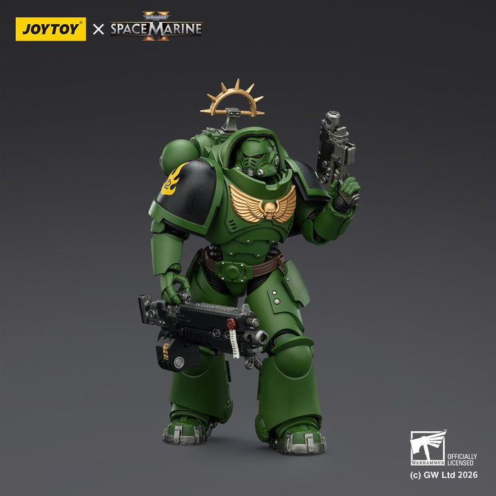 ゲームエディション サラマンダー ヘビーインターセッサー（ヘビーボルトライフル＆ボルターピストル装備） 1/18スケール