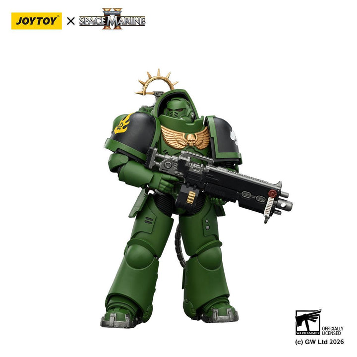 ゲームエディション サラマンダー ヘビーインターセッサー（ヘビーボルトライフル＆ボルターピストル装備） 1/18スケール