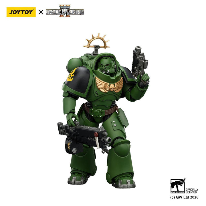 ゲームエディション サラマンダー ヘビーインターセッサー（ヘビーボルトライフル＆ボルターピストル装備） 1/18スケール