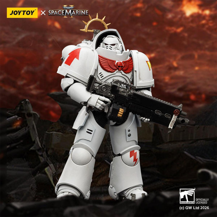 ゲームエディション ホワイトスカー ヘビーインターセッサー（ヘビーボルトライフル＆ボルターピストル装備） 1/18スケール