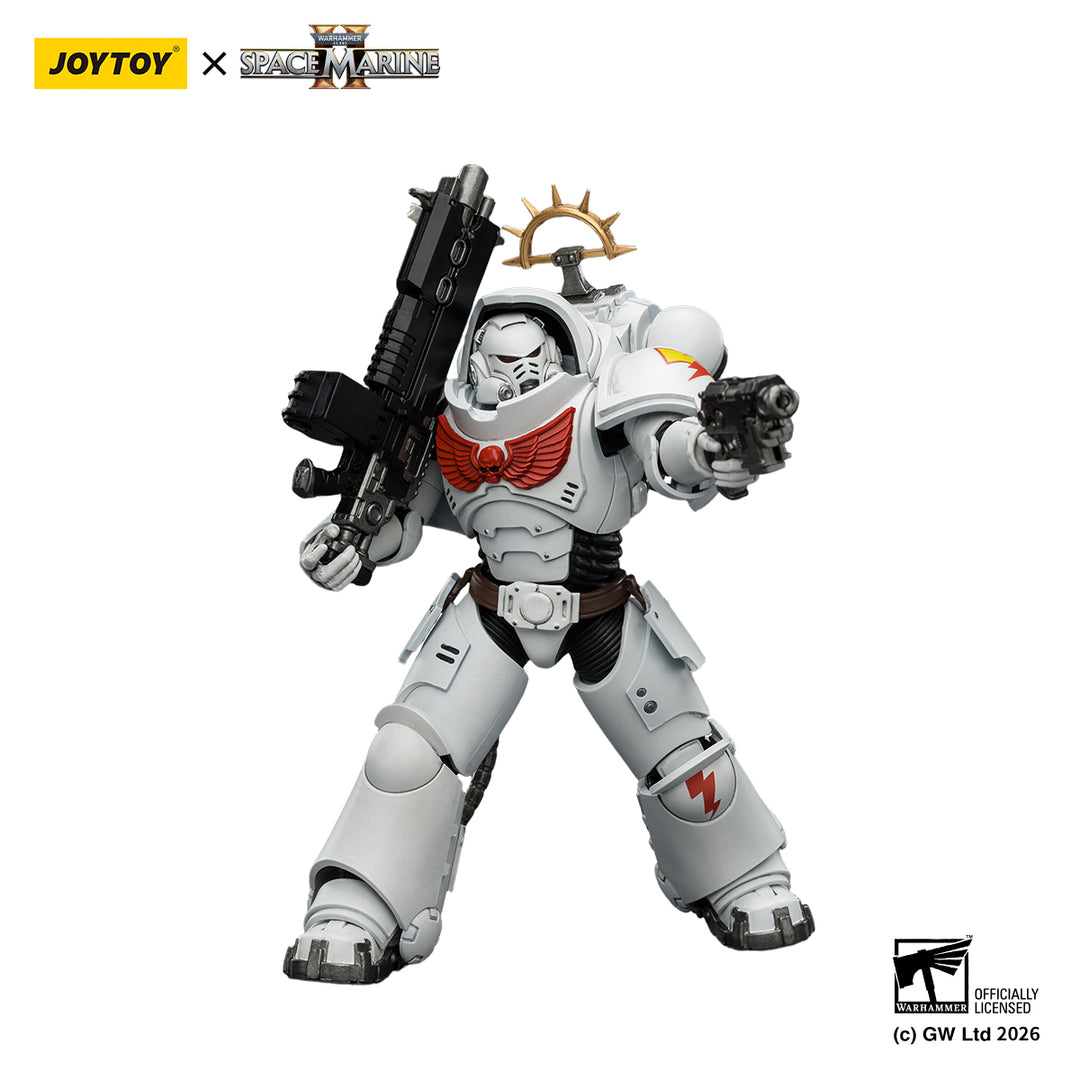 ゲームエディション ホワイトスカー ヘビーインターセッサー（ヘビーボルトライフル＆ボルターピストル装備） 1/18スケール