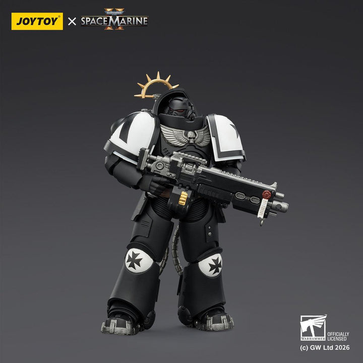 ゲームエディション ブラックテンプラー ヘビーインターセッサー（ヘビーボルトライフル＆ボルターピストル装備） 1/18スケール