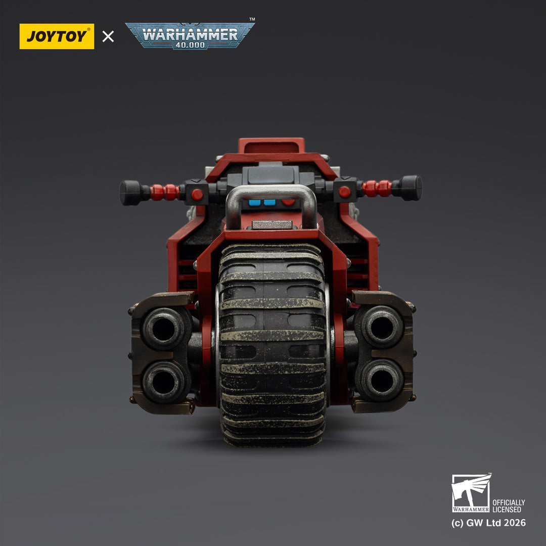 ブラッドエンジェル レイダー型コンバットバイク（ツインリンク・ボルトライフル装備） 1/18スケール