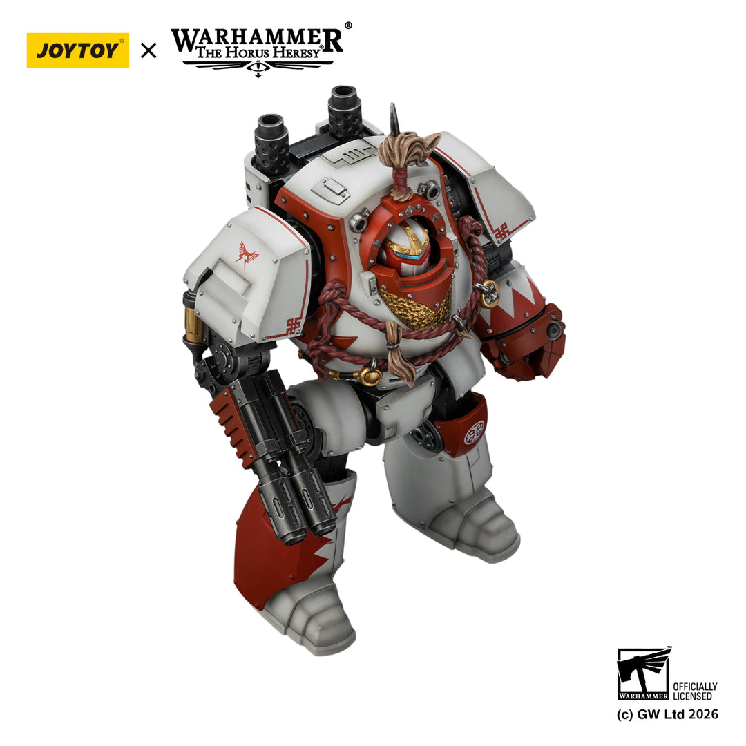 ホワイトスカー コントンプター・ドレッドノート（メルタキャノン＆グラビスパワーフィスト装備） 1/18スケール