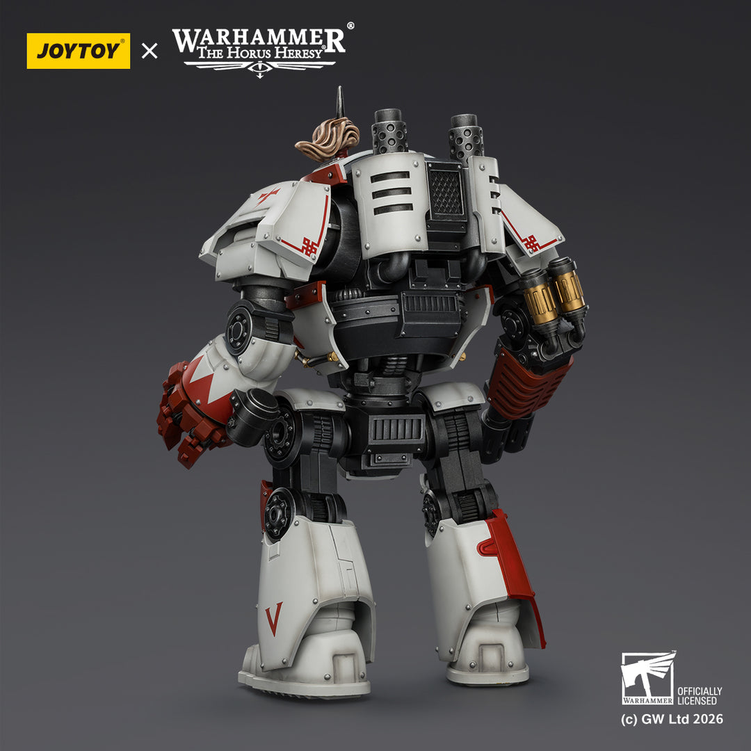 ホワイトスカー コントンプター・ドレッドノート（メルタキャノン＆グラビスパワーフィスト装備） 1/18スケール