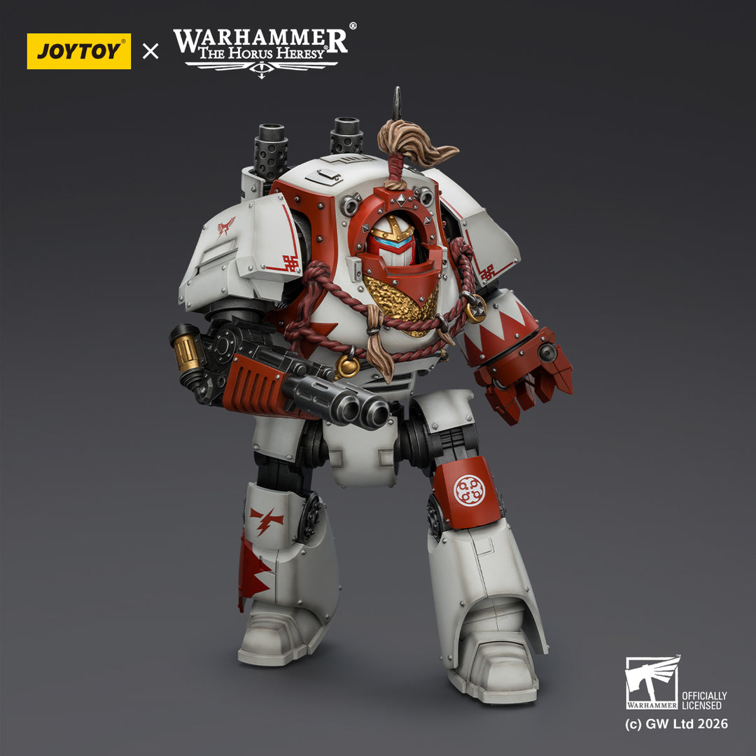 ホワイトスカー コントンプター・ドレッドノート（メルタキャノン＆グラビスパワーフィスト装備） 1/18スケール