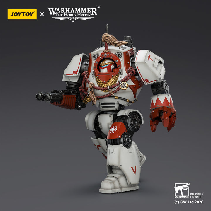 ホワイトスカー コントンプター・ドレッドノート（メルタキャノン＆グラビスパワーフィスト装備） 1/18スケール