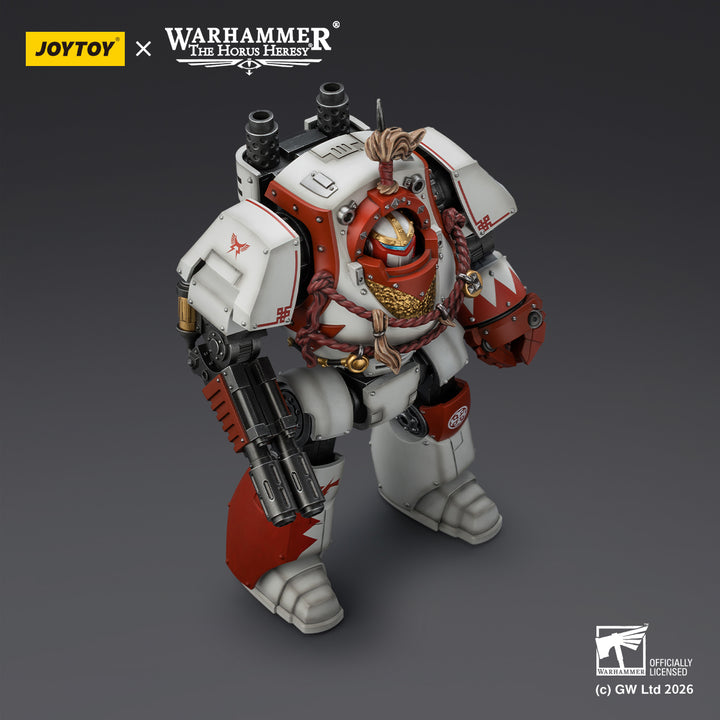 ホワイトスカー コントンプター・ドレッドノート（メルタキャノン＆グラビスパワーフィスト装備） 1/18スケール