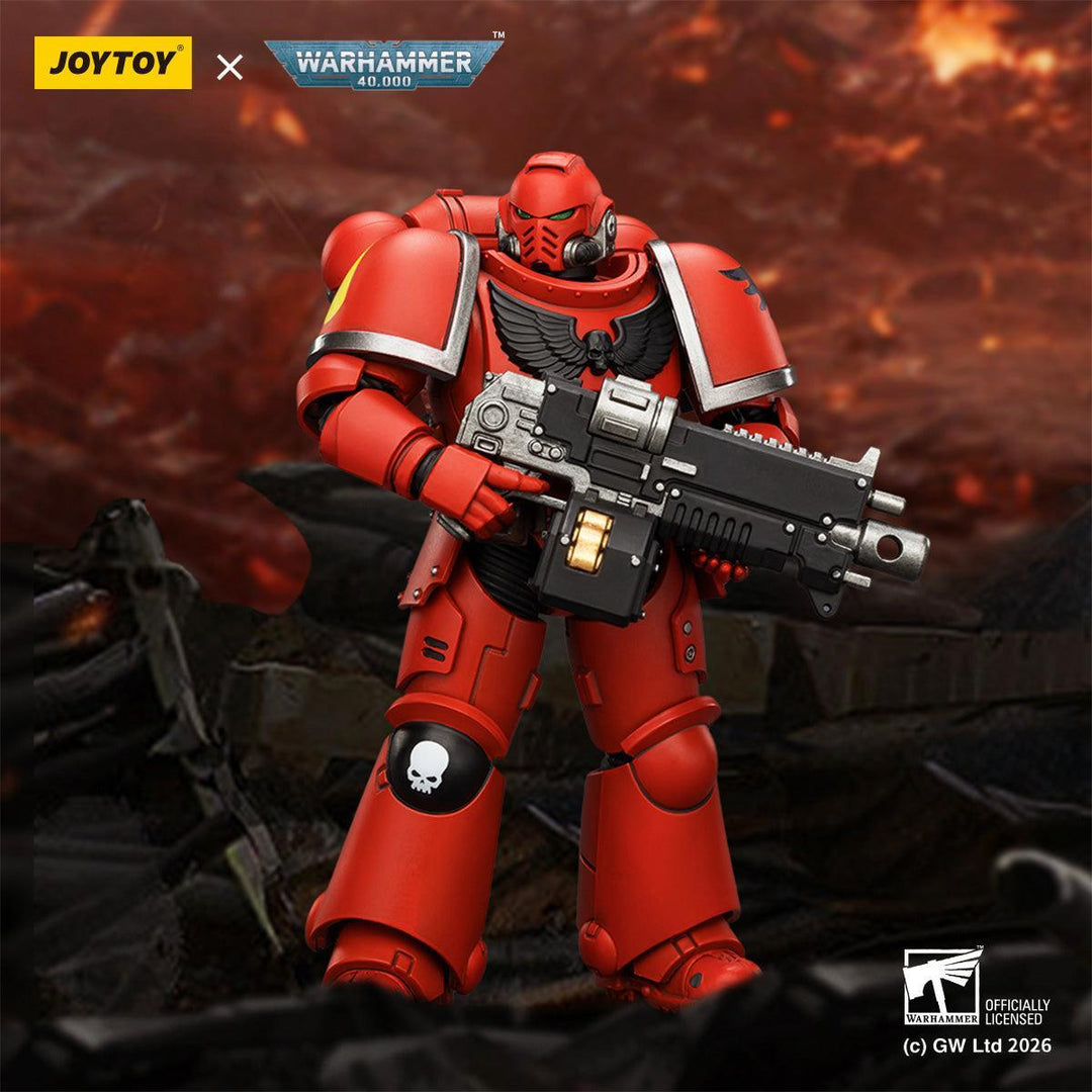 ブラッドエンジェル インターセッサー（ボルトライフル・ボルターピストル・チェーンソード装備） 1/18スケール