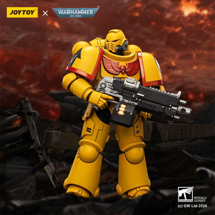 インペリアルフィスト インターセッサー（ボルトライフル・ボルターピストル・チェーンソード装備） 1/18スケール